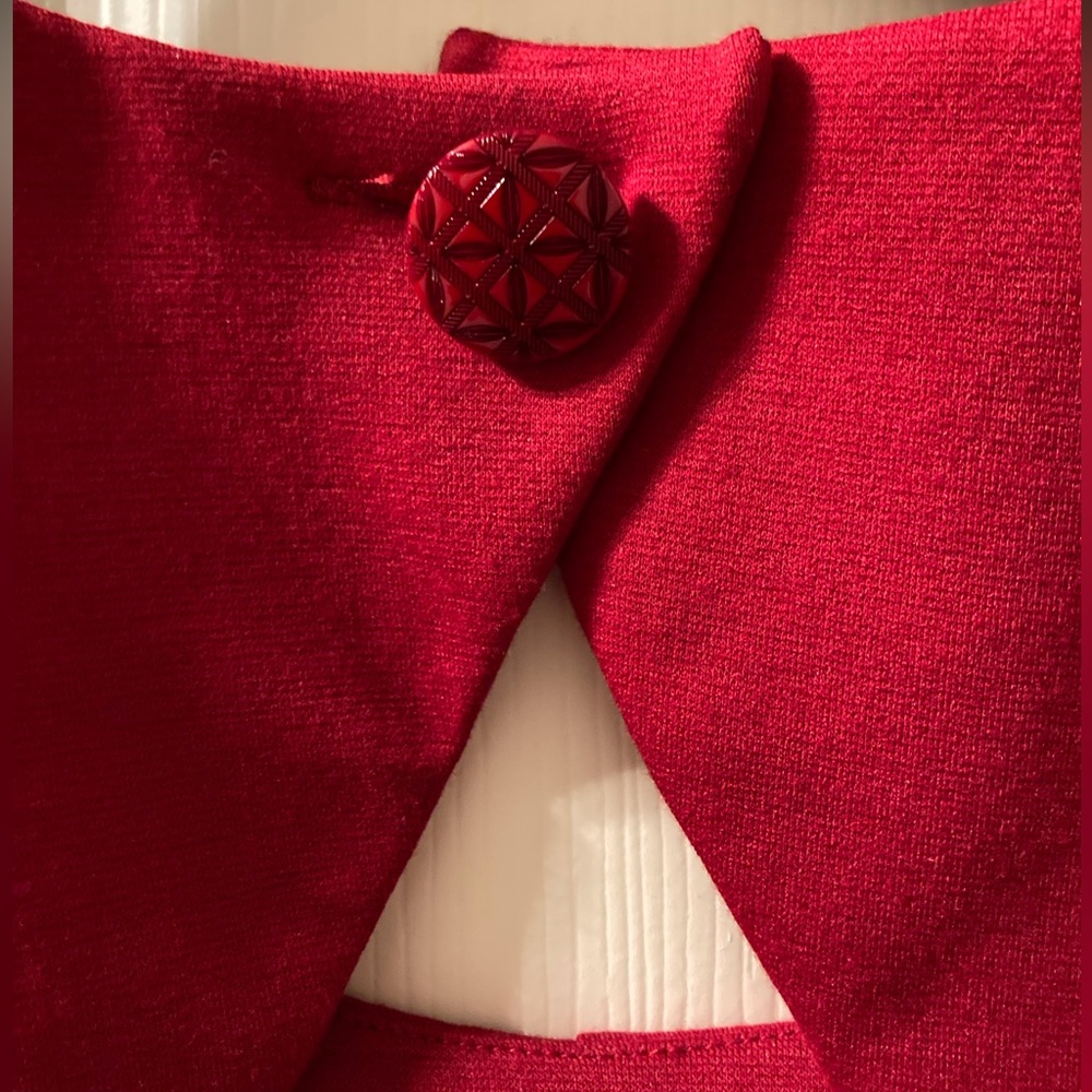 Johnny Martin NWT medium red dress - Picture 4 of 9